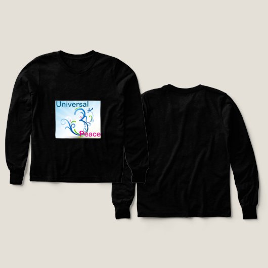 Tri blend om T- shirt (Voorkant /achterkant)