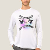 Tri-Blend Shirt: Geen van de jouwe (wit) Tri-Blend Shirt (Voorkant volledig)