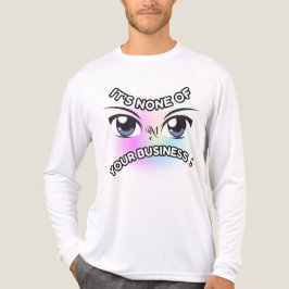 Tri-Blend Shirt: Geen van de jouwe (wit) Tri-Blend Shirt