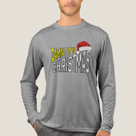 Tri-Blend Shirt :  It's Christmas (light grey)
