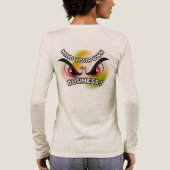 Tri-Blend Shirt: Let op je eigen (havermout) Tri-Blend Shirt (Achterkant)