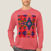 Tri-blend Shirt met lange mouwen Bewegend gevoel (Voorkant volledig)