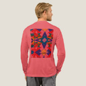 Tri-blend Shirt met lange mouwen Bewegend gevoel (Achterkant)