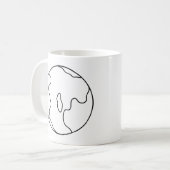 Tri-Blend Shirt van wereldklasse Koffiemok (Voorkant links)