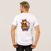 Tri-blend T-shirt (Achterkant volledig)