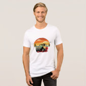 Tri-blend T-shirt (Voorkant volledig)