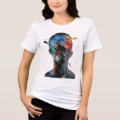 Tri-blend T-shirt (Voorkant)