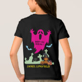Tri-Blend T-shirt: HALLOWEEN Ik ben terug #9 Shirt (Achterkant)