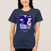 Tri-Blend T-shirt met Princess/Queen Demi (Voorkant)