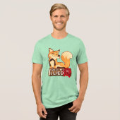 Tri-Blend T-shirt: Vertrouw Me (groen) Shirt (Voorkant volledig)