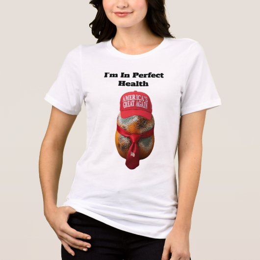 Tri-Blend T-shirt voor Perfecte Gezondheid (Voorkant)