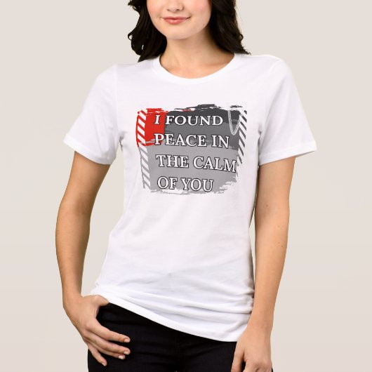 Tri blend T shirt voor vrouwen (Voorkant)