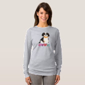 Tri Cavalier King Charles Spaniel Valentijn T-shirt (Voorkant volledig)