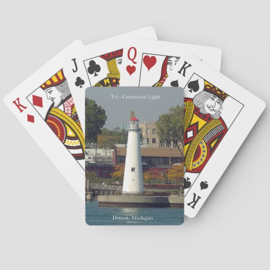 Tri Centennial Light-speelkaarten Pokerkaarten (Achterkant)