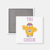 Tri Chick Magneet (Voorkant / Achterkant)