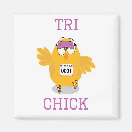Tri Chick Magneet (Voorkant)