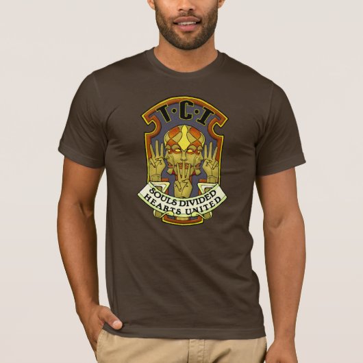 Tri-Clone Invasion Badge T-shirt (Voorkant)