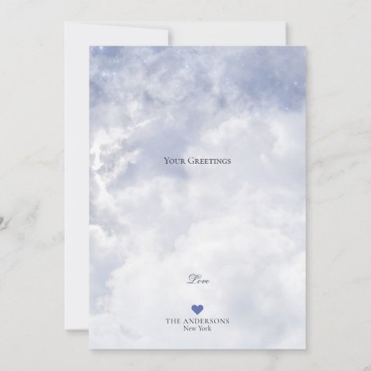 Tri Collie Angel & Cherub - Pet Loss Sympathiekaar (Achterkant)