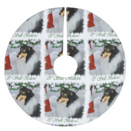 Tri Collie Kerstmis Kerstboom Rok