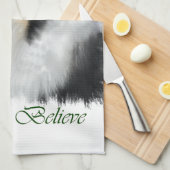 Tri Collie Kerstmis Theedoek (Quarter Fold)