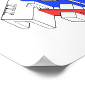 Tri Color Archi Poster (Hoek)