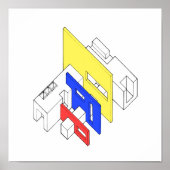 Tri Color Archi Poster (Voorkant)