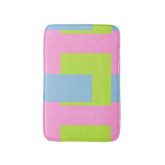 Tri Color Bath Mat (Voorkant Verticaal)