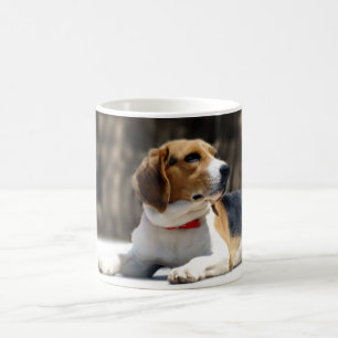 Tri-Color Beagle Koffiemok