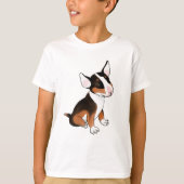 Tri-color Bull-Terrier T-shirt (Voorkant)