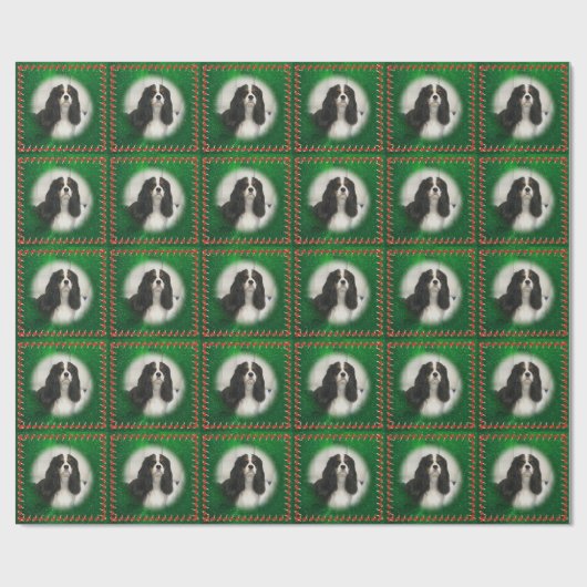 Tri-color Cavalier Kerst Wrapping Papier (Vlak)