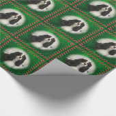 Tri-color Cavalier Kerst Wrapping Papier (Hoek)