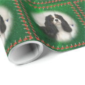 Tri-color Cavalier Kerst Wrapping Papier (Rol Hoek)