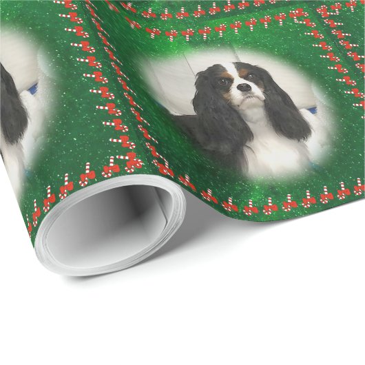 Tri-color Cavalier Kerst Wrapping Papier (Rol Hoek)
