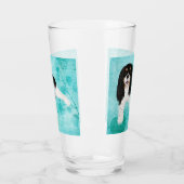Tri Color Cavalier King Charles Spaniel Glas (Links)