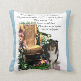Tri Color Collie Art Gifts Kussen
