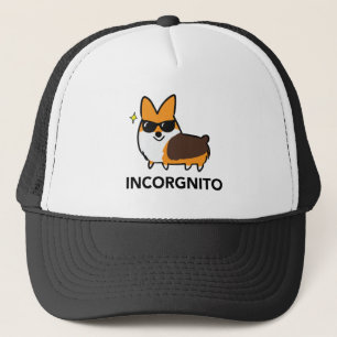 Tri-Color Incorgnito Corgi Trucker Pet