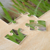 Tri Color Pet Guinea Pig. in Grass Legpuzzel (Zijkant)