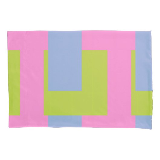 Tri Color Pillowcase Kussensloop (Voorkant-Links)