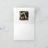 Tri Color Rough Collie Gifts Art Kaart (Binnen)
