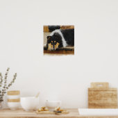 Tri Color Rough Collie Gifts Art Poster (Keuken)