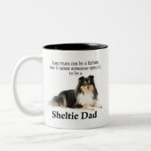 Tri-Color Sheltie Dad Mok (Links)