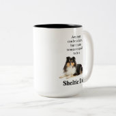 Tri-Color Sheltie Dad Mok (Voorkant rechts)