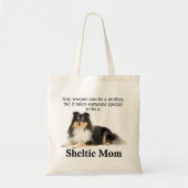 Tri-Color Sheltie Mam Tas (Voorkant)