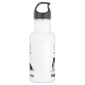 Tri-Color Sheltie Mom Waterfles Waterfles (Voorkant)