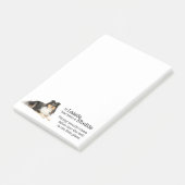 Tri-Color Sheltie Post-It Notes van Timmy (Schuin)