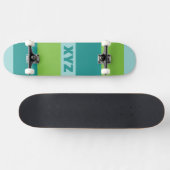 Tri-color strepen op maat skateboards (Horizontaal)