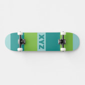 Tri-color strepen op maat skateboards (Horizontaal)