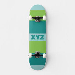 Tri-color strepen op maat skateboards