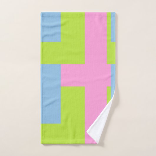Tri Color Towel Bad Handdoek (Handdoek)