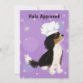 Tri Colored Cavalier in Chef's Pet Bedankkaart (Voorkant)